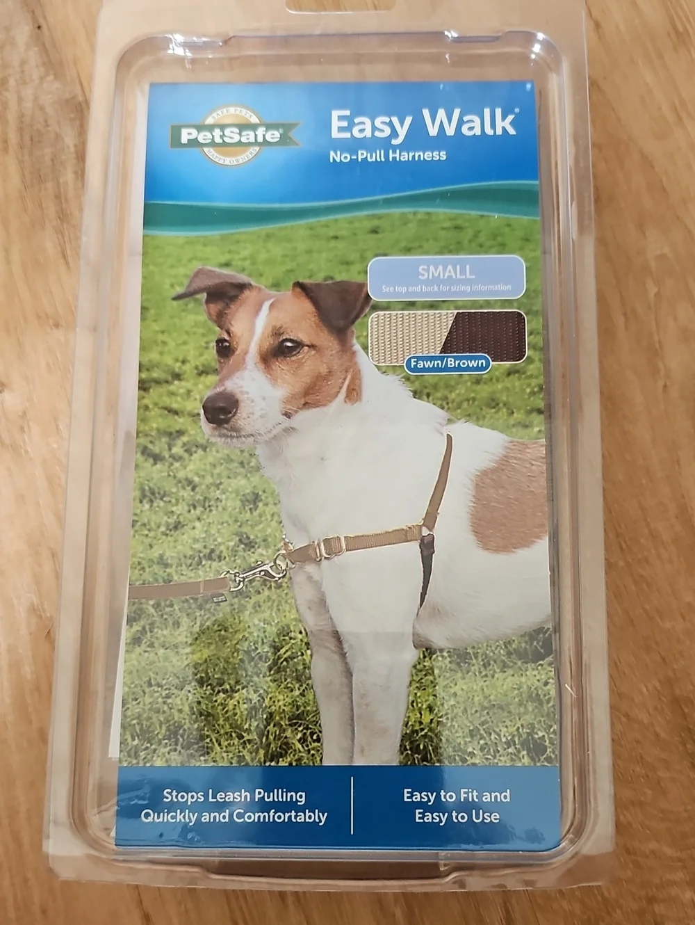 PetSafe Easy Walk No-Pull Dog Harness in Fawn and Brown Small